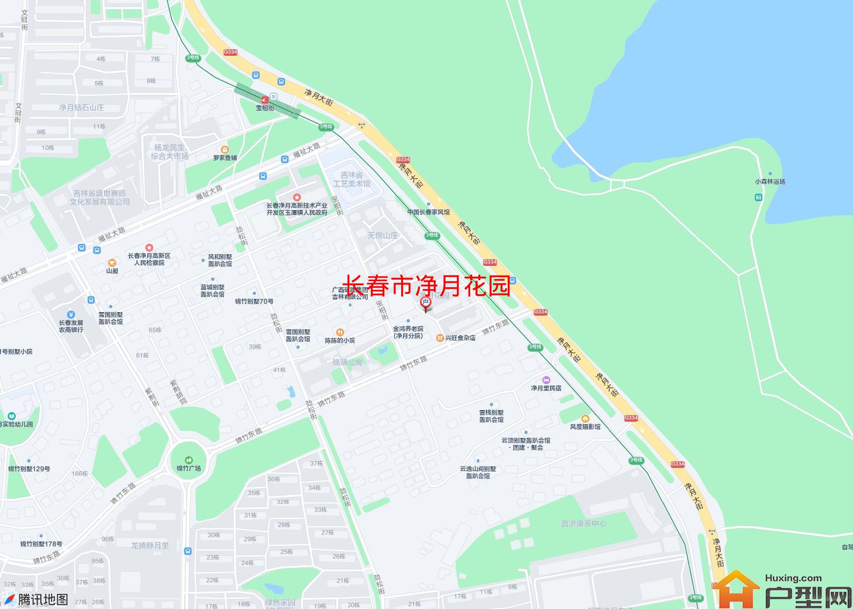 净月花园小区 - 户型网
