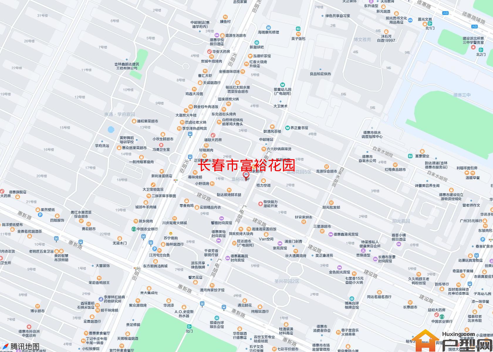 富裕花园小区 - 户型网
