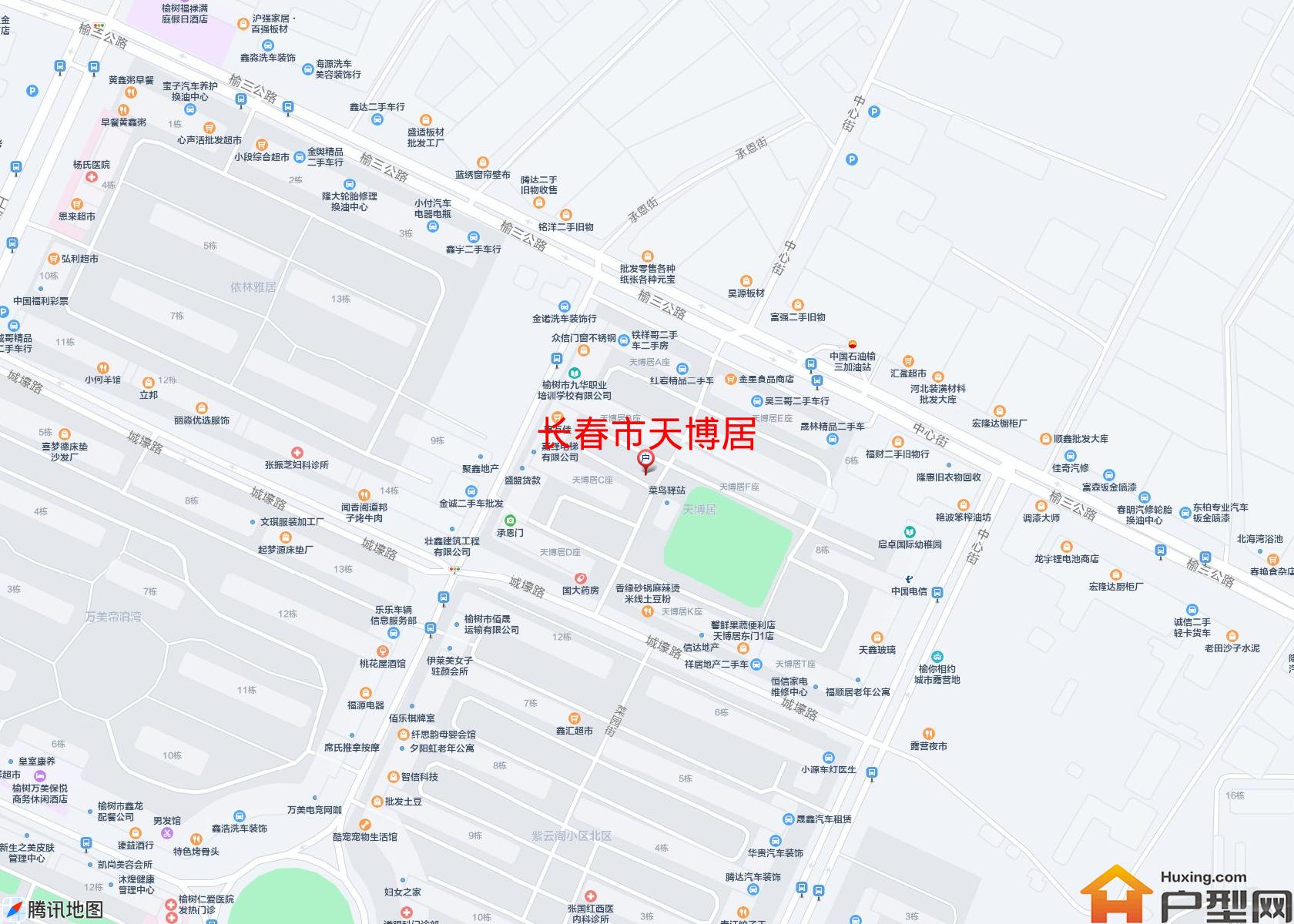 天博居小区 - 户型网