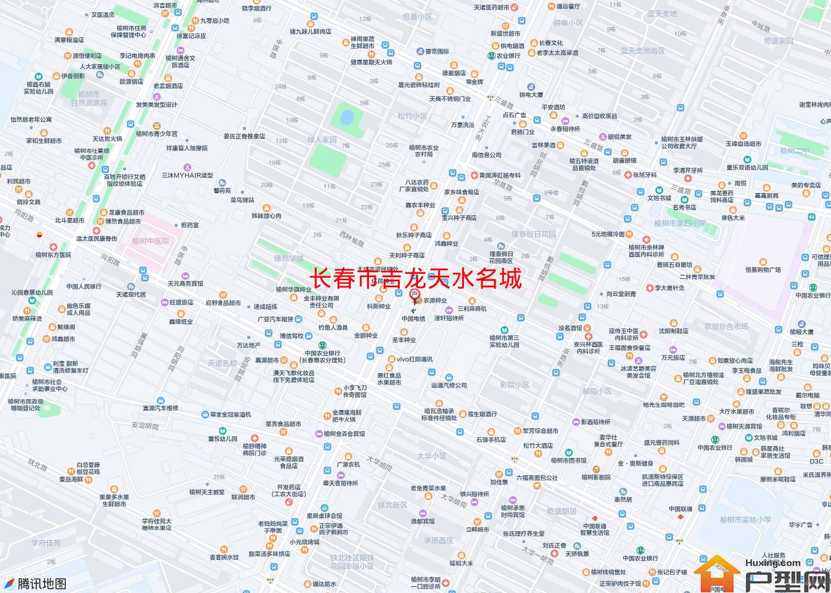 吉龙天水名城小区 - 户型网