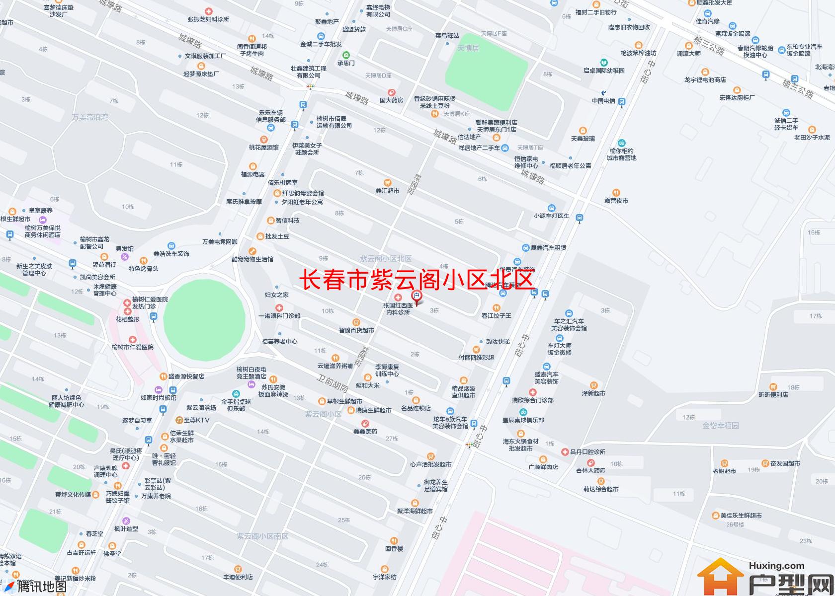 紫云阁小区北区小区 - 户型网