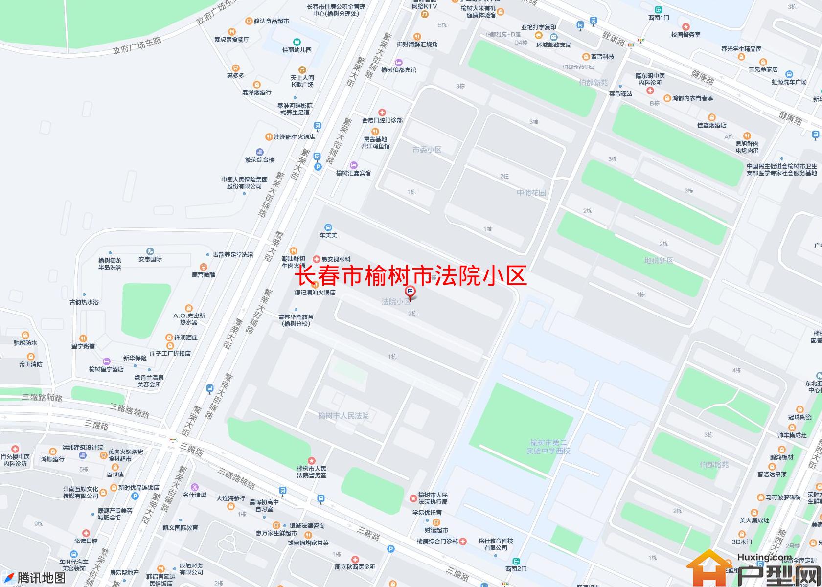 榆树市法院小区小区 - 户型网