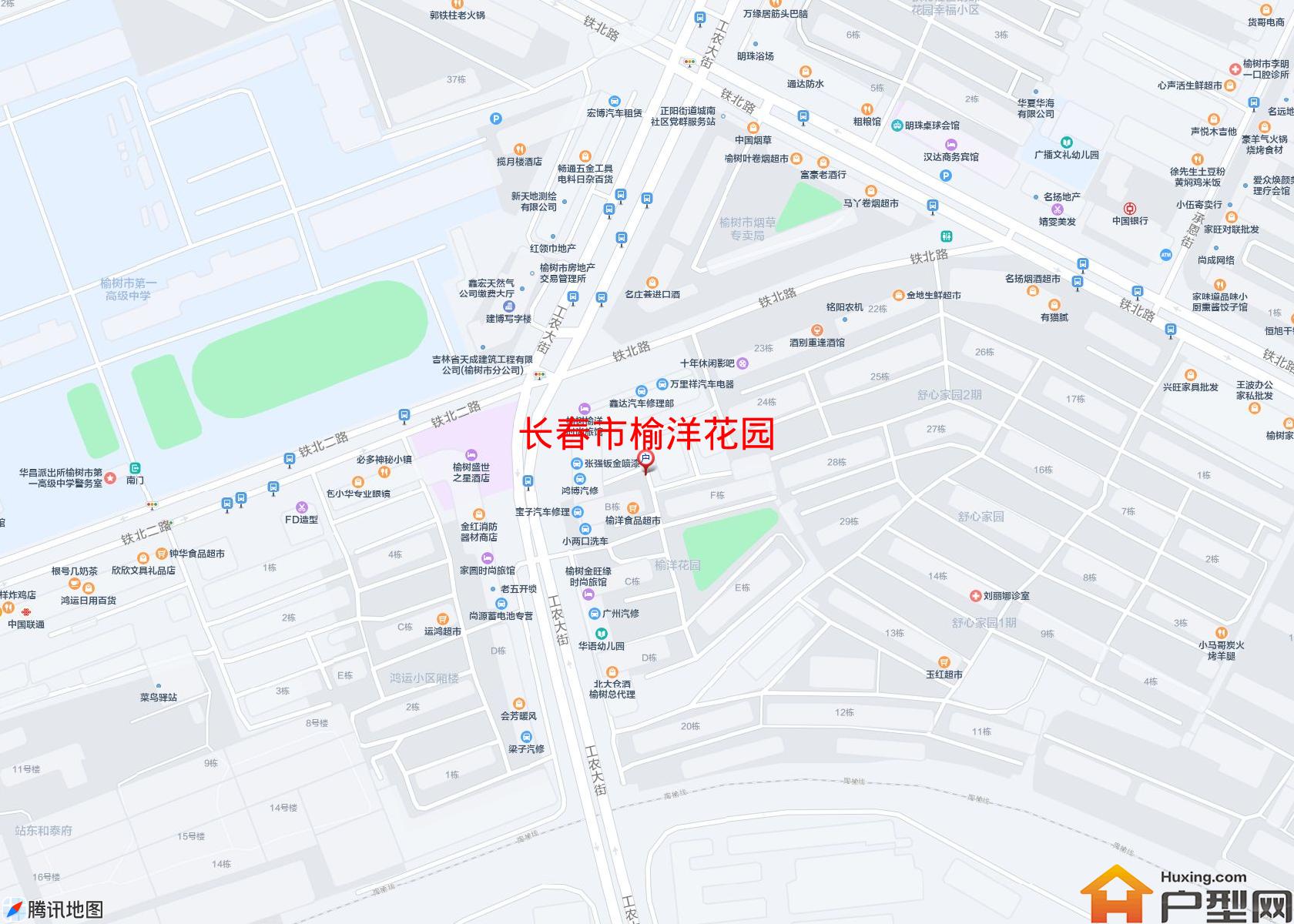 榆洋花园小区 - 户型网