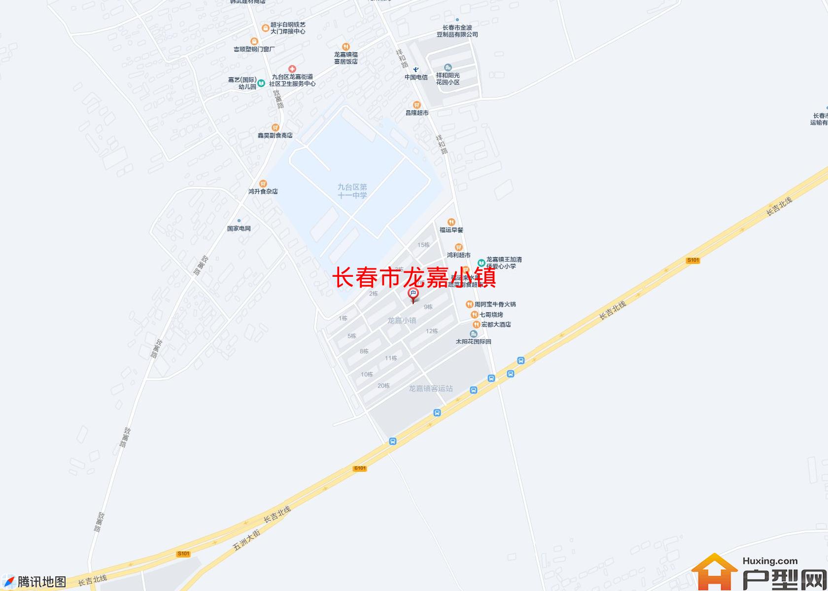 龙嘉小镇小区 - 户型网