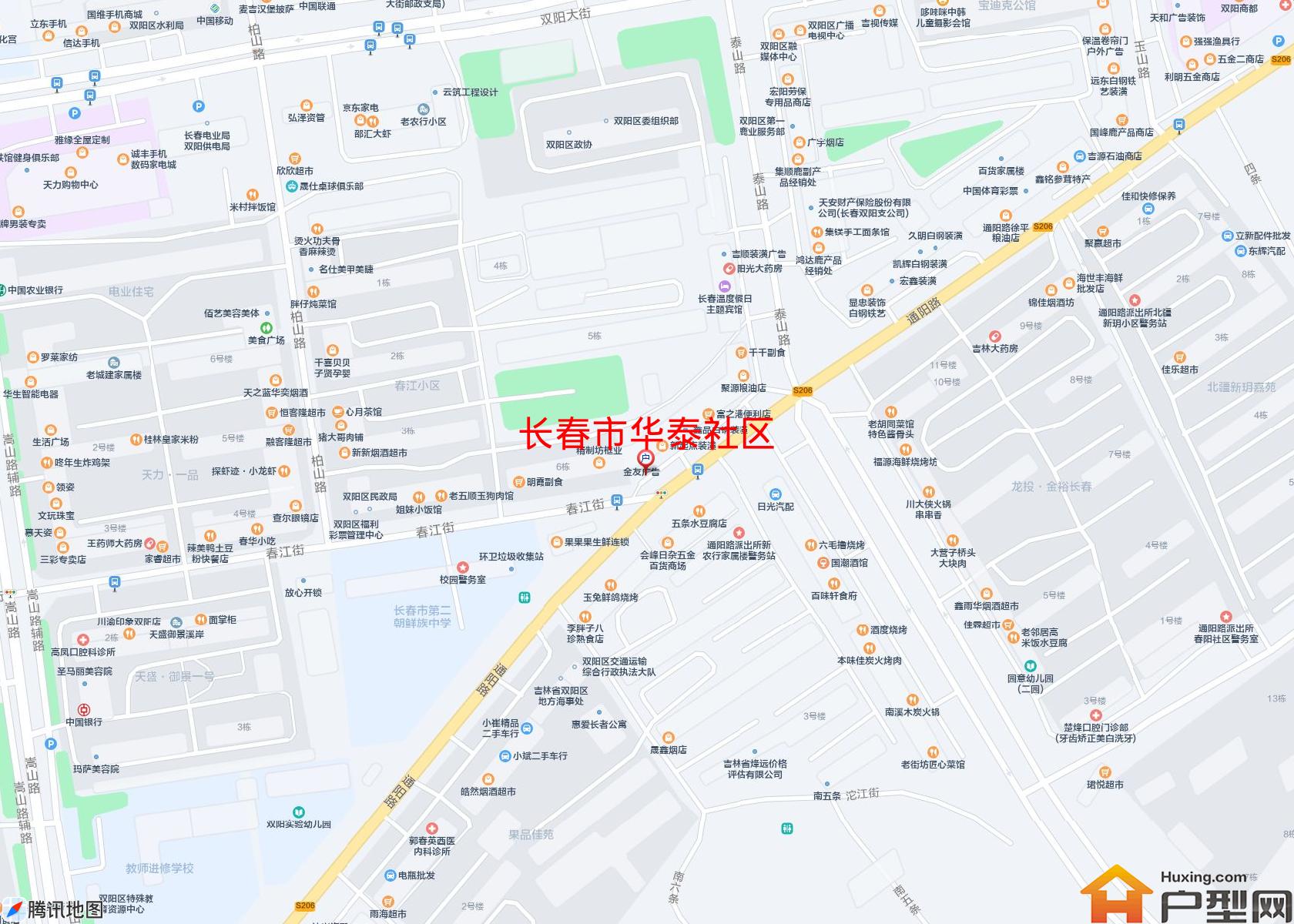 华泰社区小区 - 户型网
