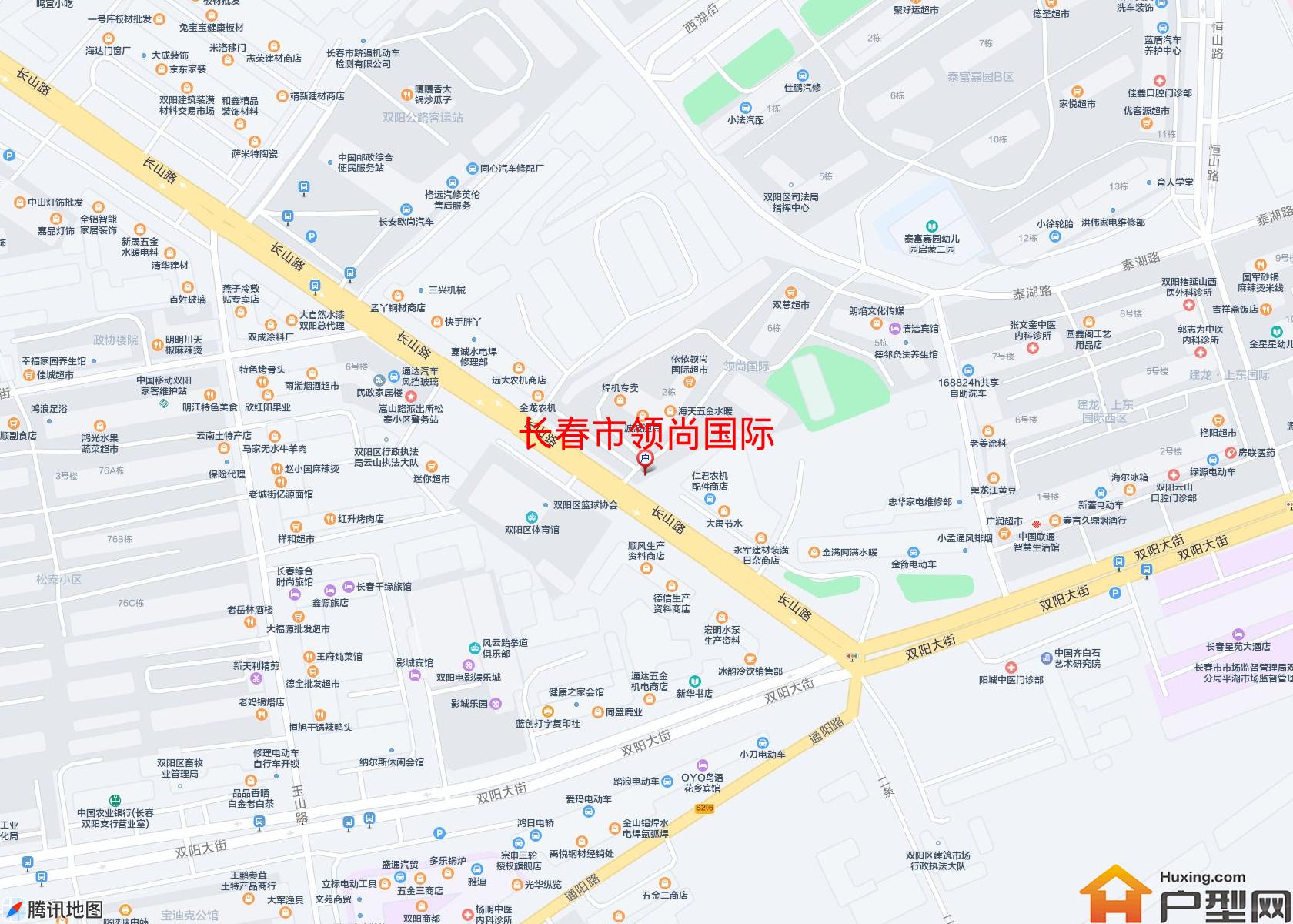 领尚国际小区 - 户型网