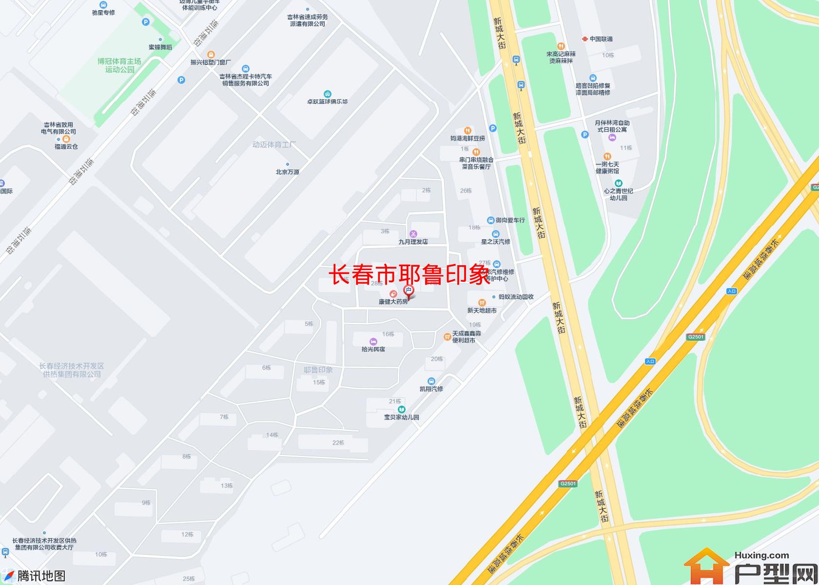 耶鲁印象小区 - 户型网