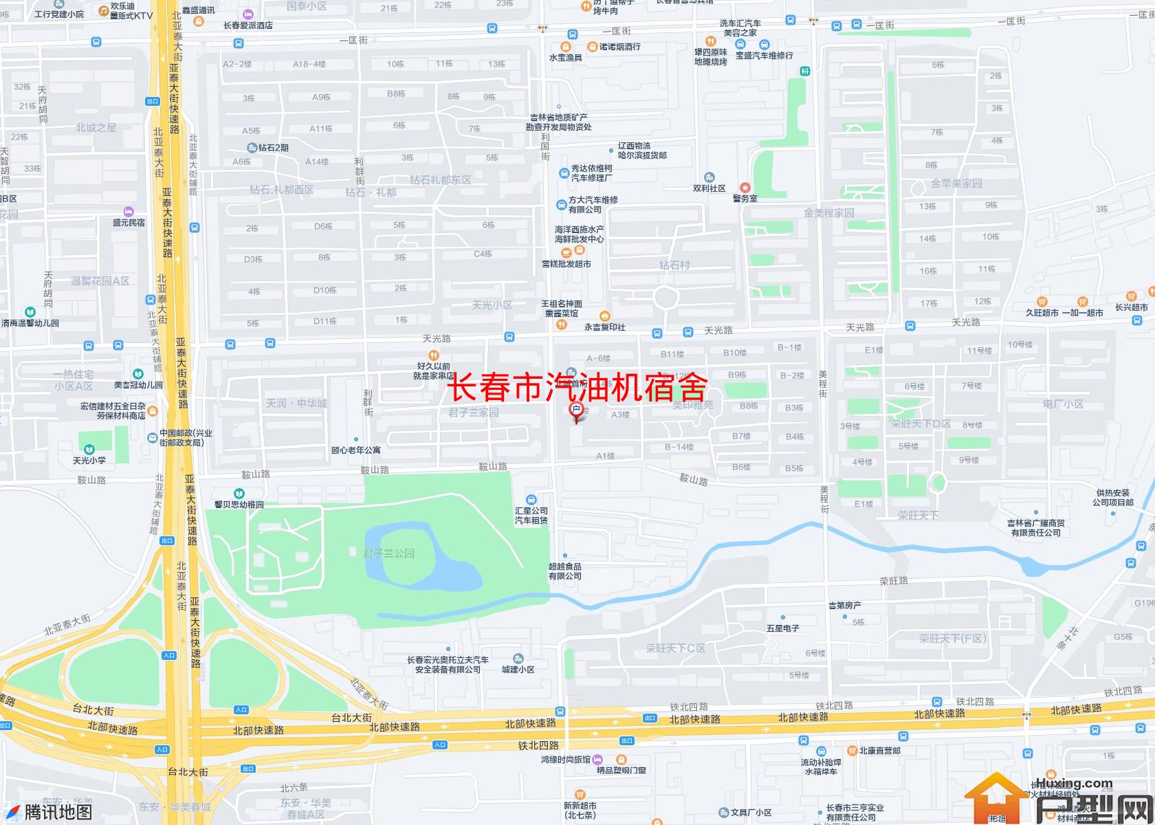 汽油机宿舍小区 - 户型网