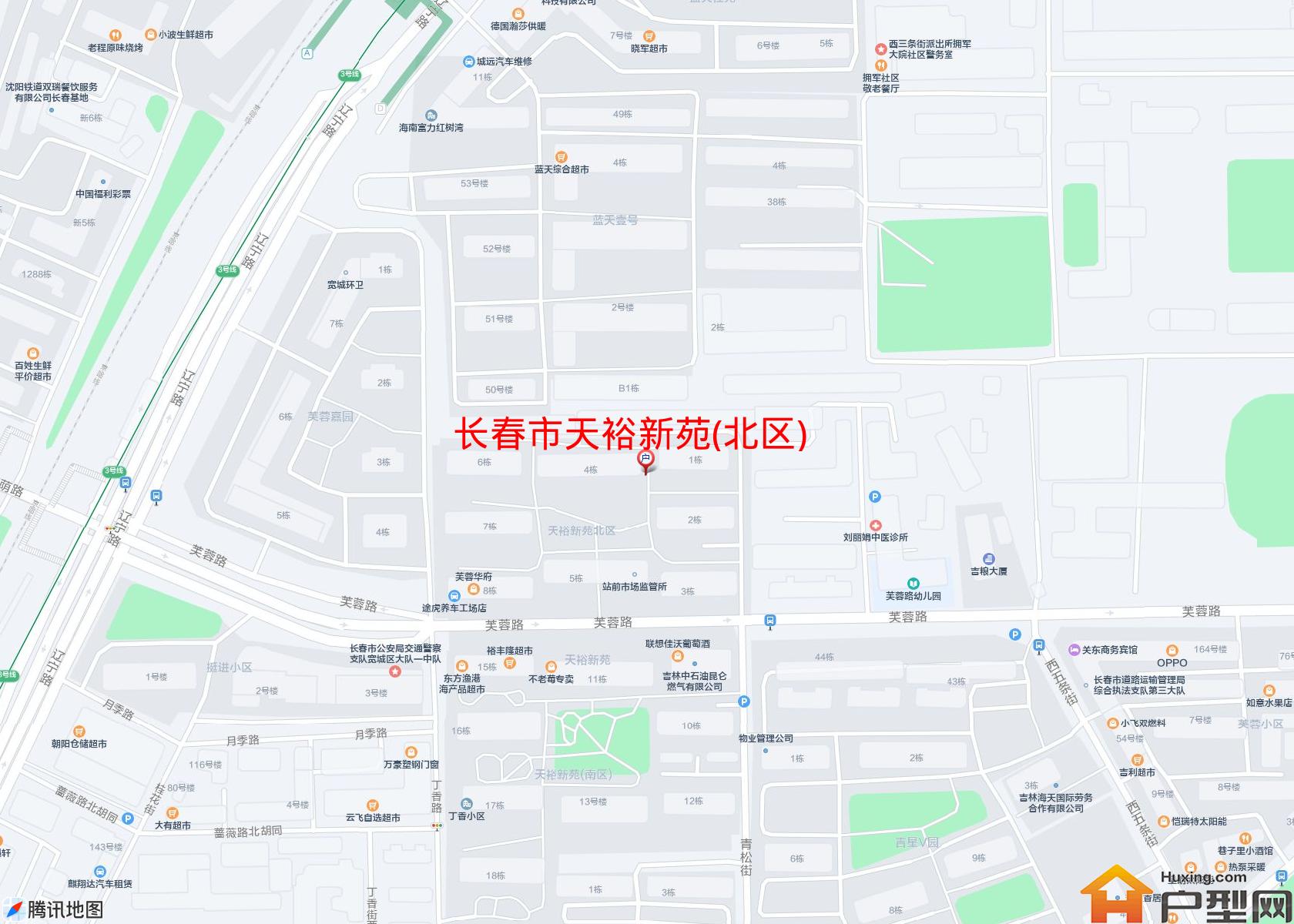 天裕新苑(北区)小区 - 户型网