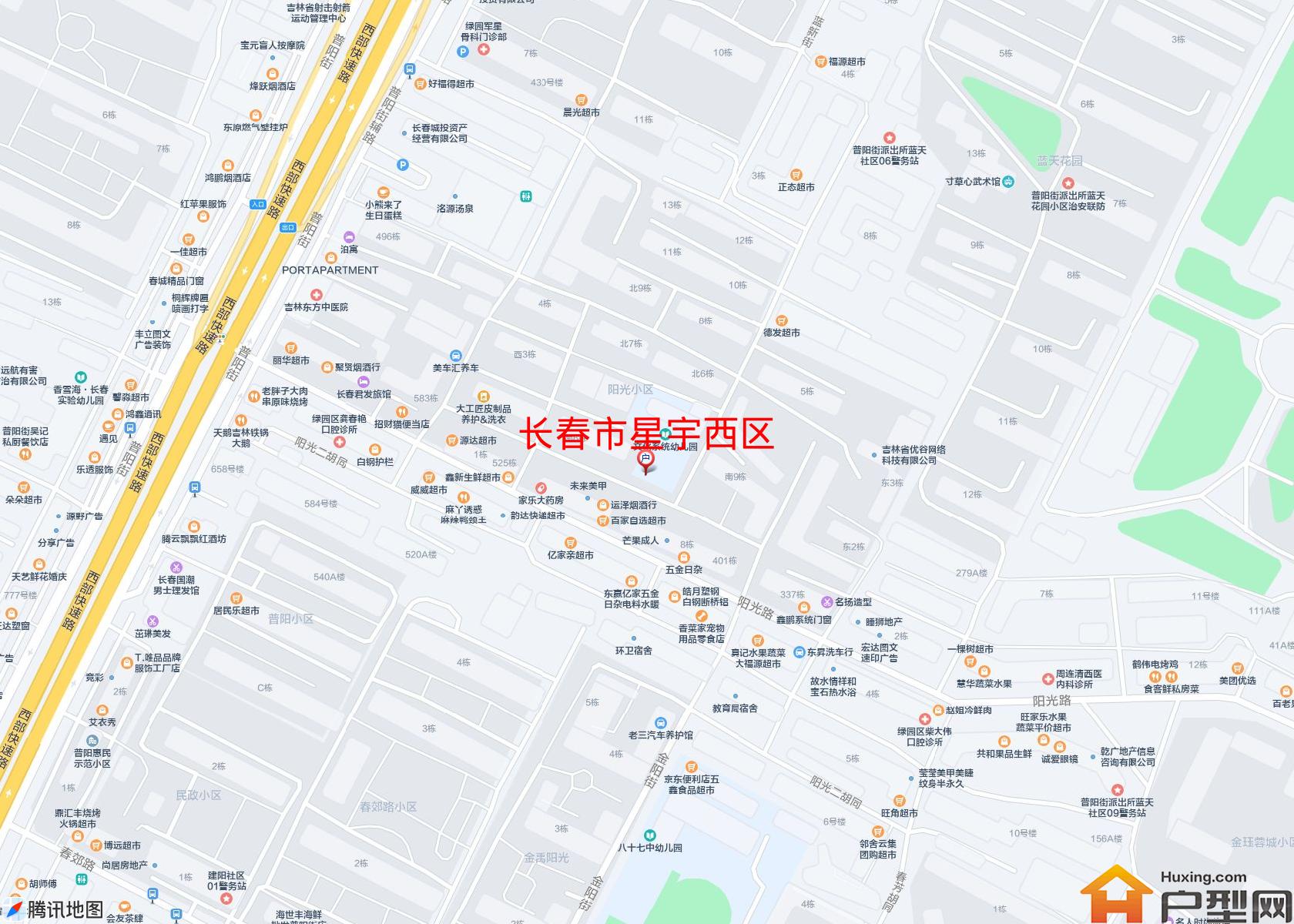 星宇西区小区 - 户型网 星宇西区小区 - 户型网