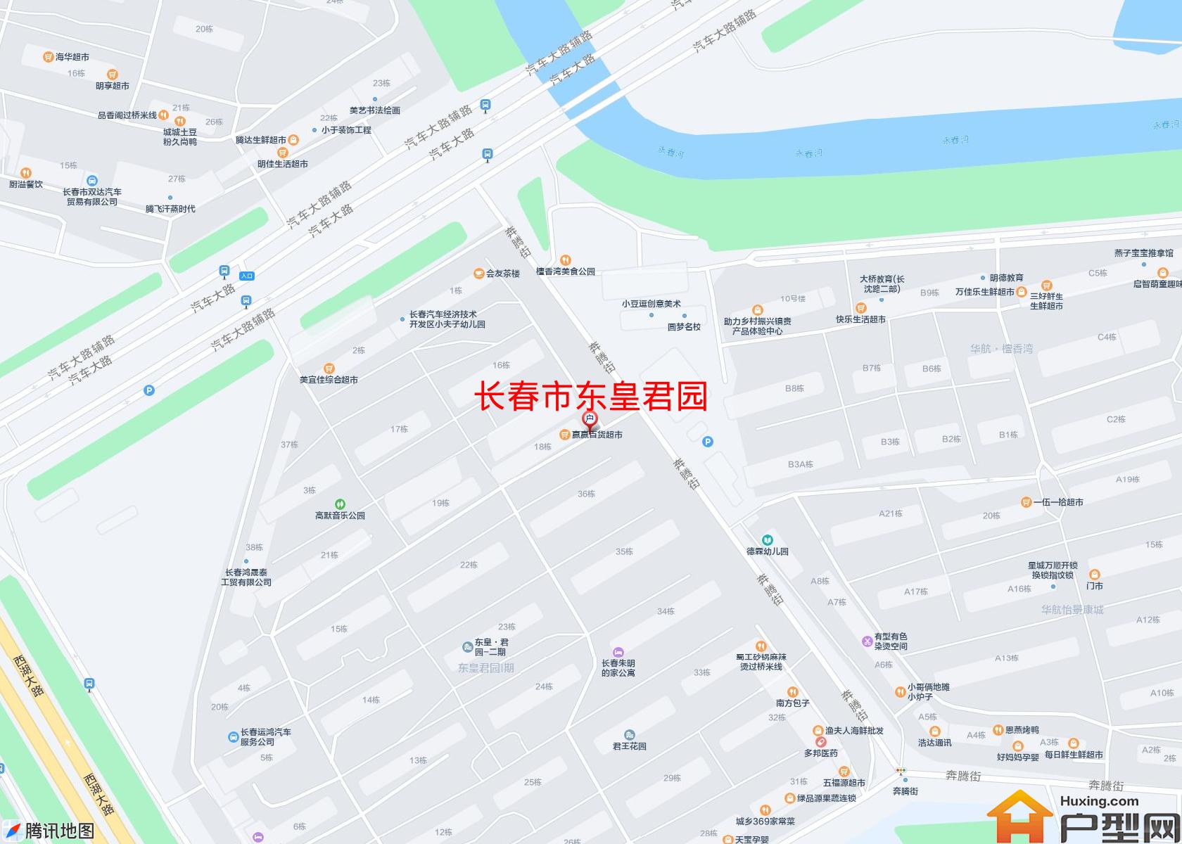 东皇君园小区 - 户型网