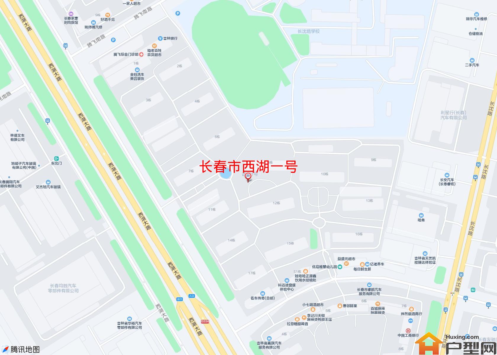 西湖一号小区 - 户型网