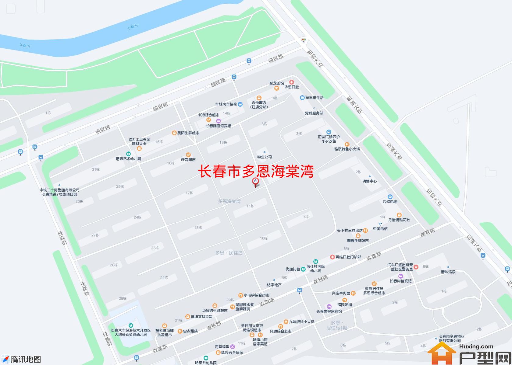 多恩海棠湾小区 - 户型网