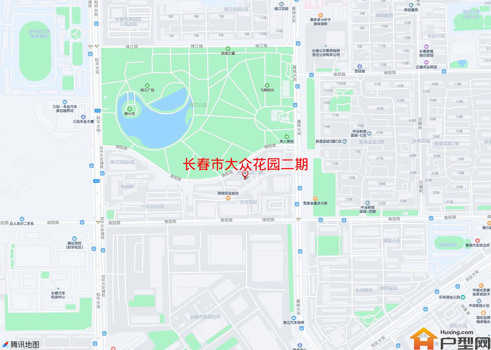 大众花园二期小区 - 户型网
