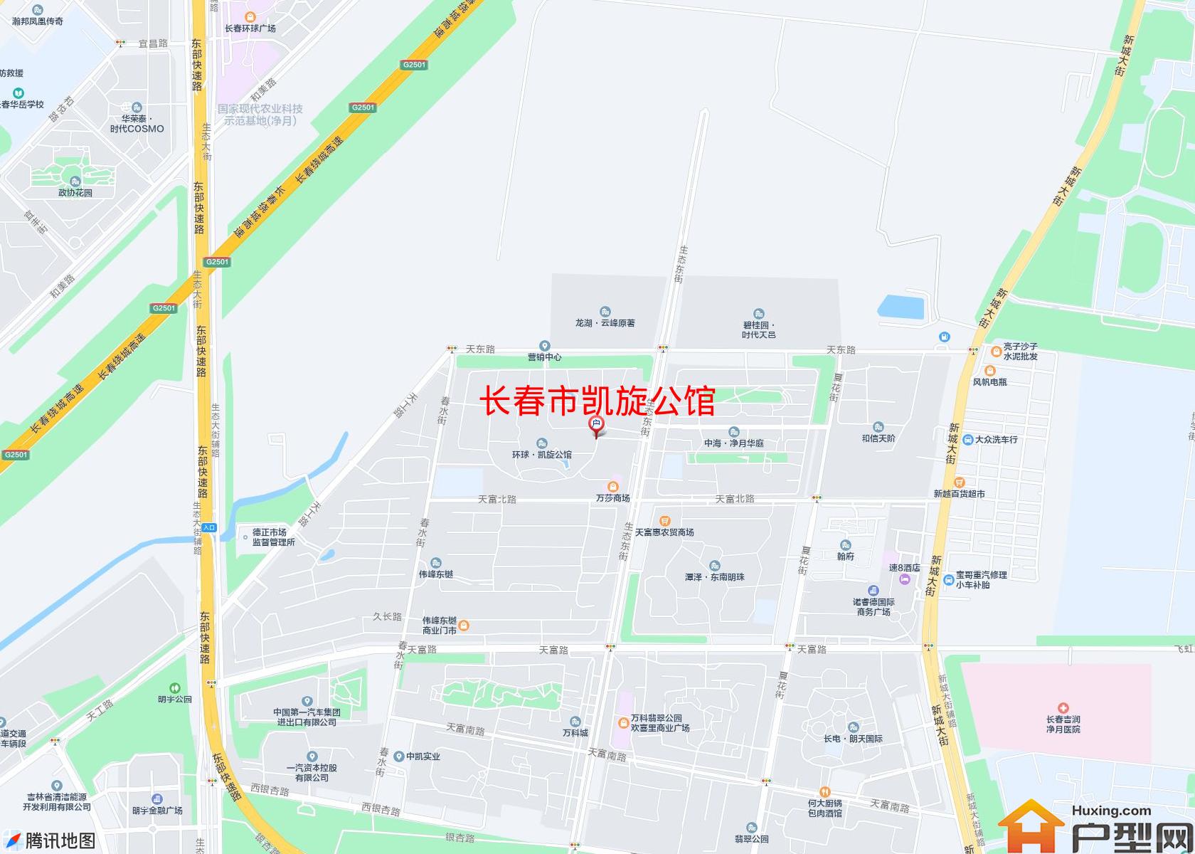 凯旋公馆小区 - 户型网