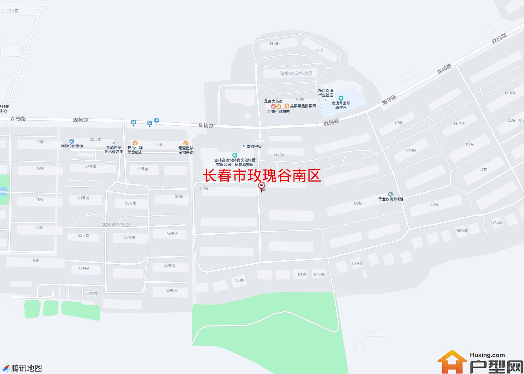 玫瑰谷南区小区 - 户型网