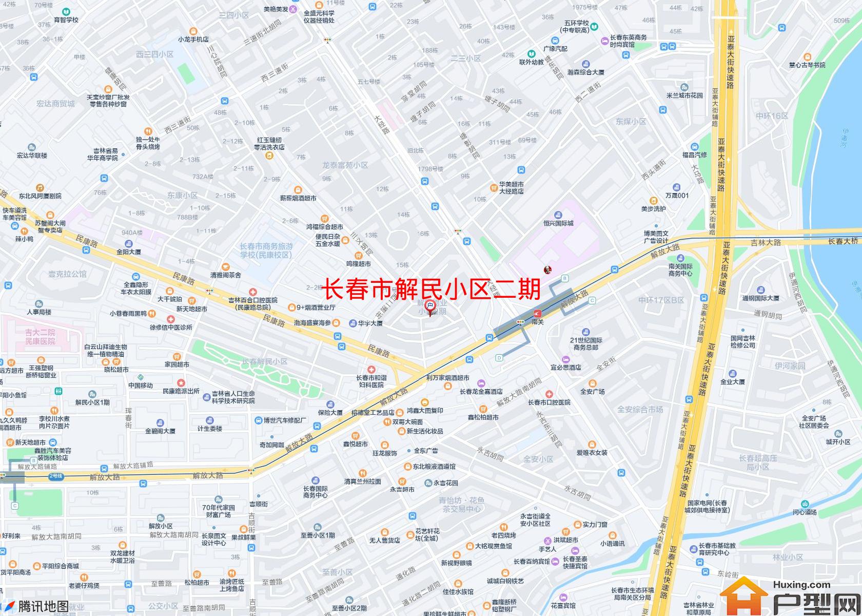 解民小区二期小区 - 户型网