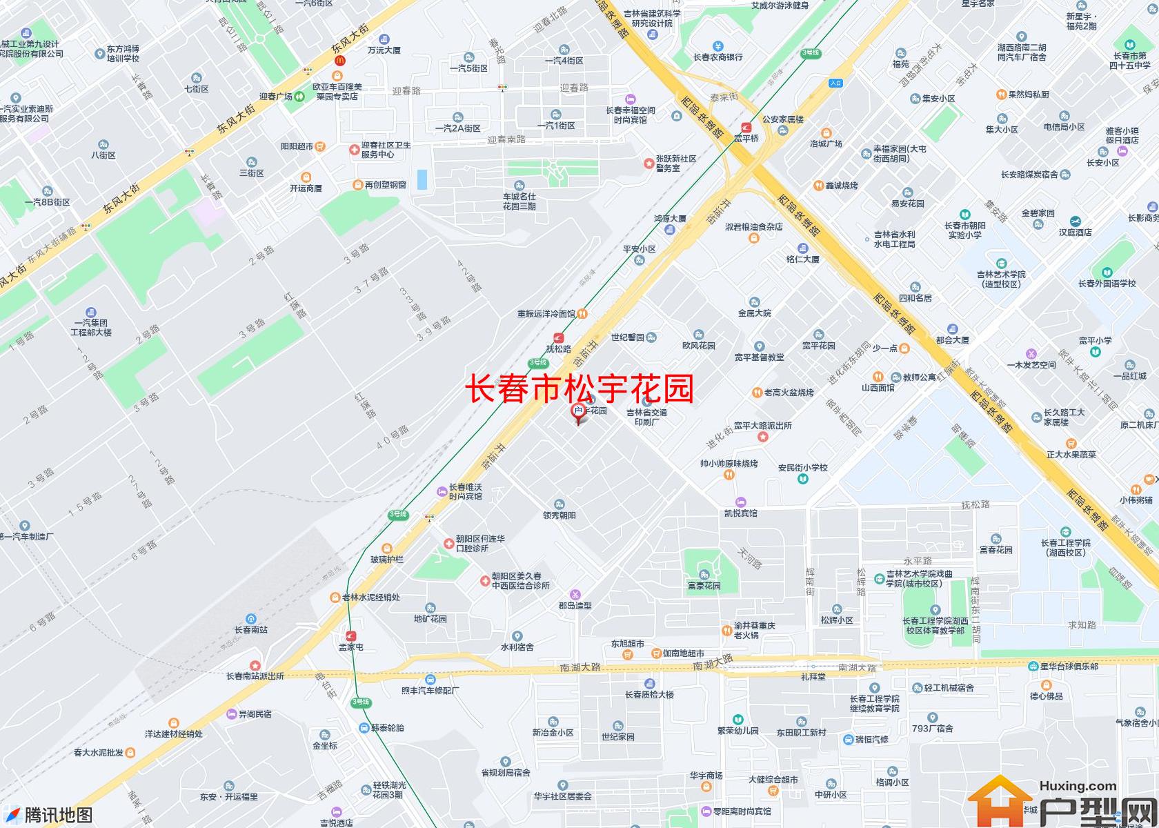 松宇花园小区 - 户型网