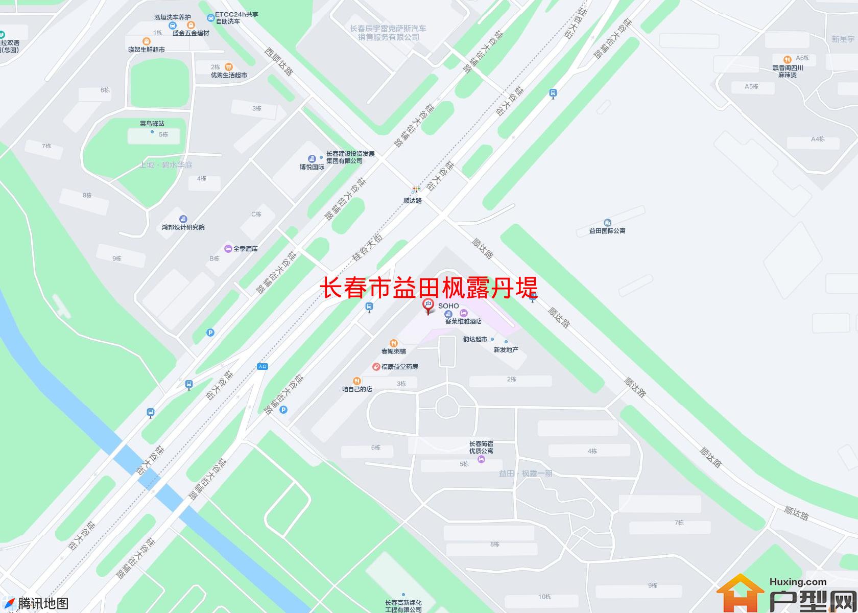 益田枫露丹堤小区 - 户型网