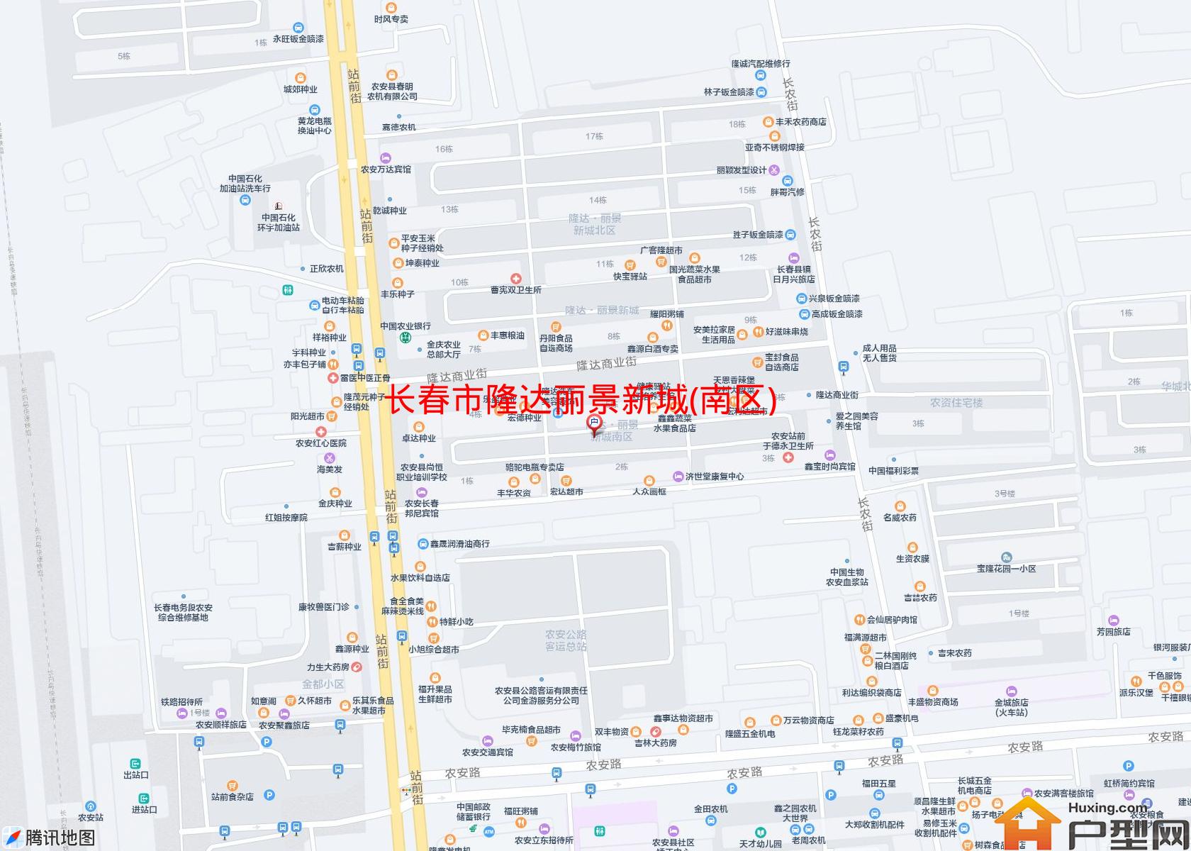 隆达丽景新城(南区)小区 - 户型网