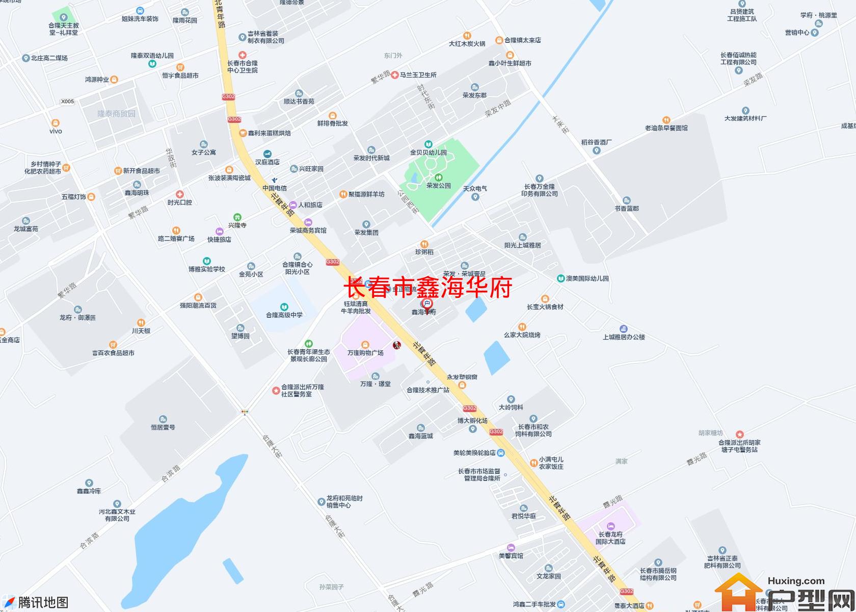 鑫海华府小区 - 户型网