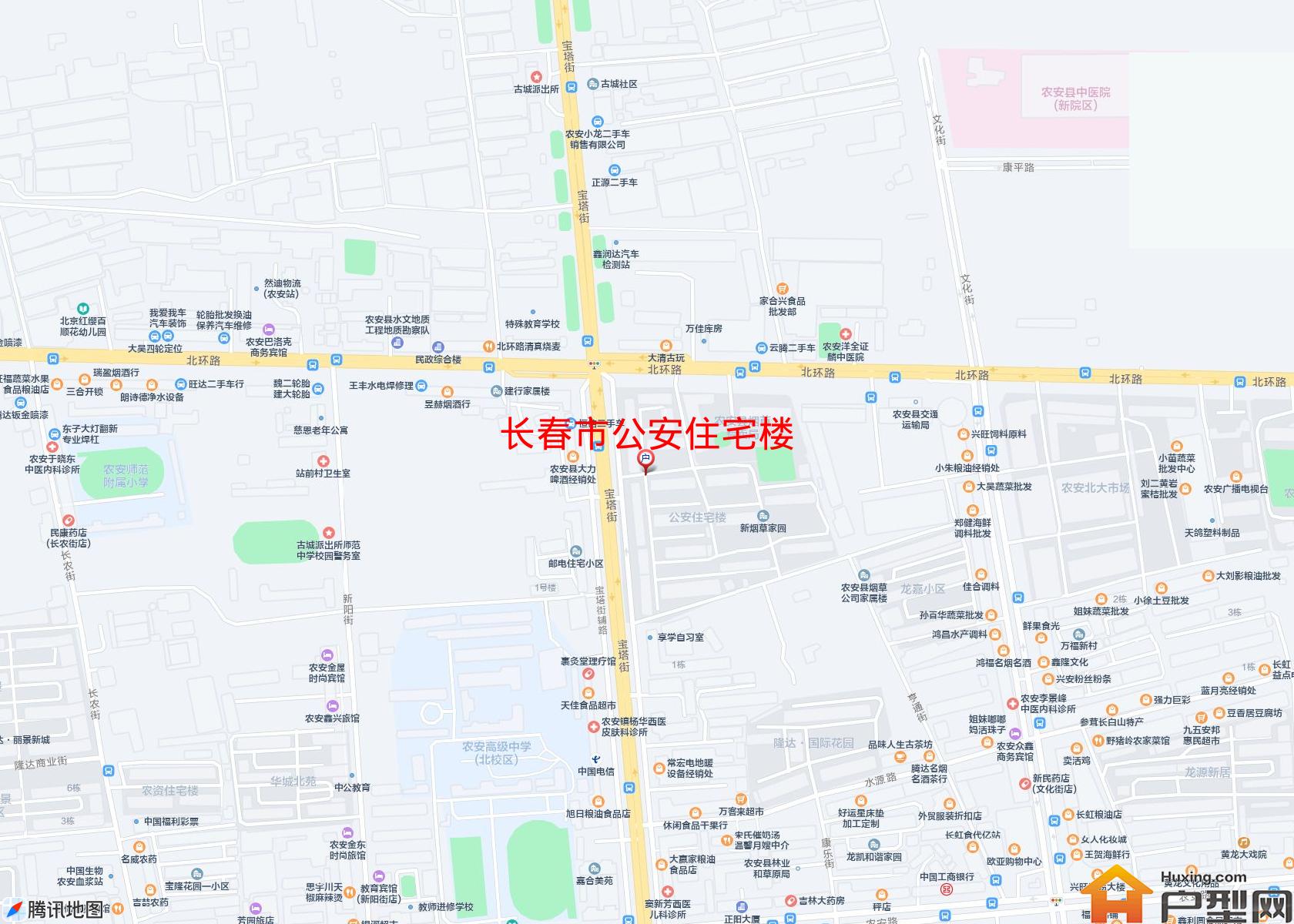 公安住宅楼小区 - 户型网