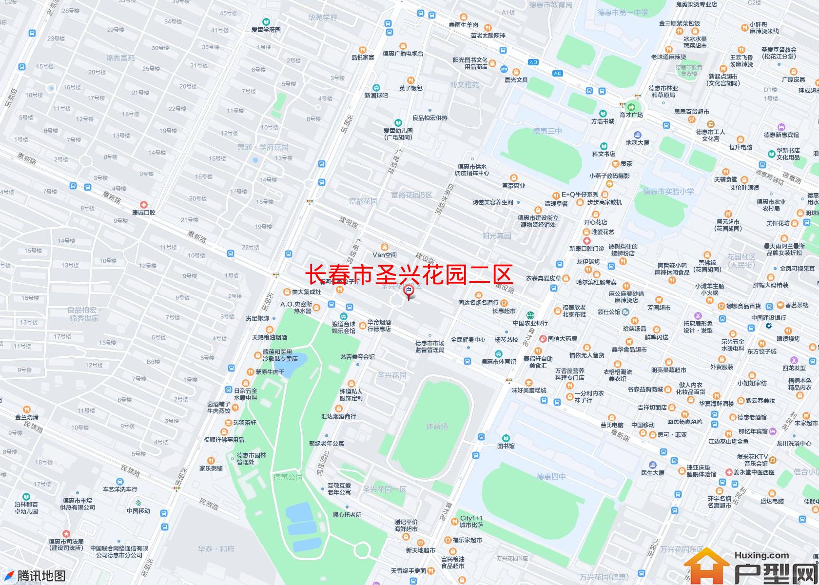 圣兴花园二区小区 - 户型网