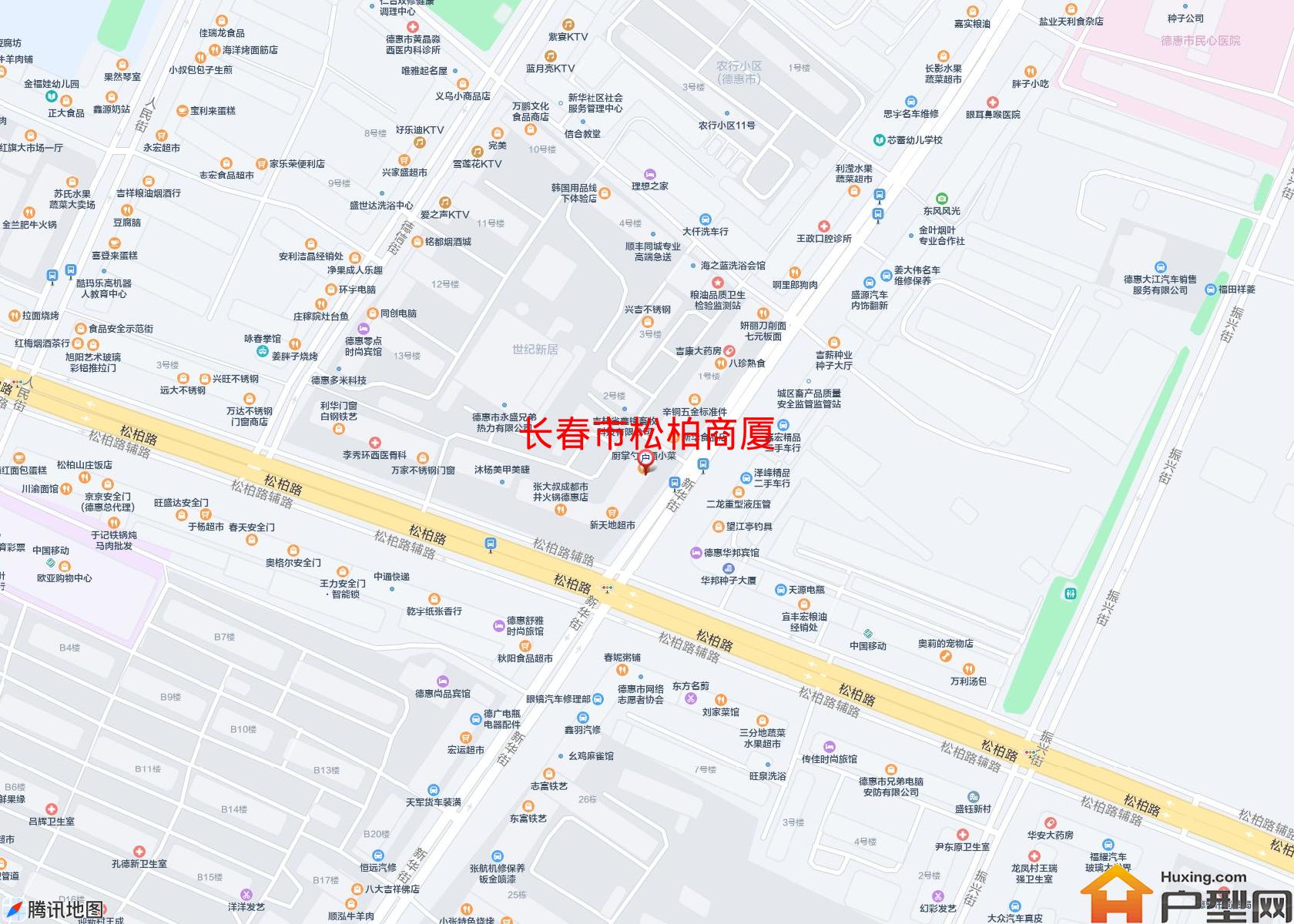 松柏商厦小区 - 户型网