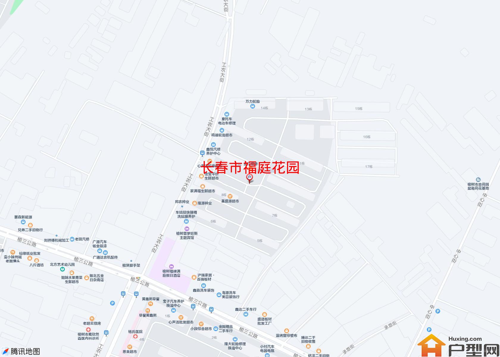 福庭花园小区 - 户型网