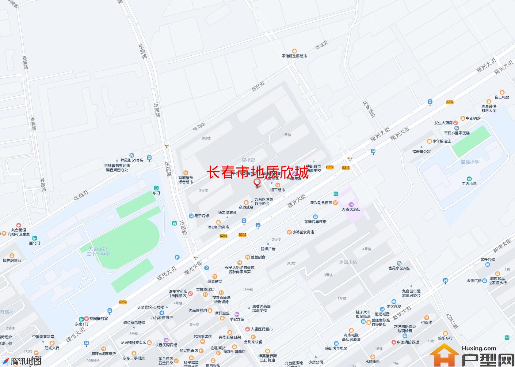 地质欣城小区 - 户型网