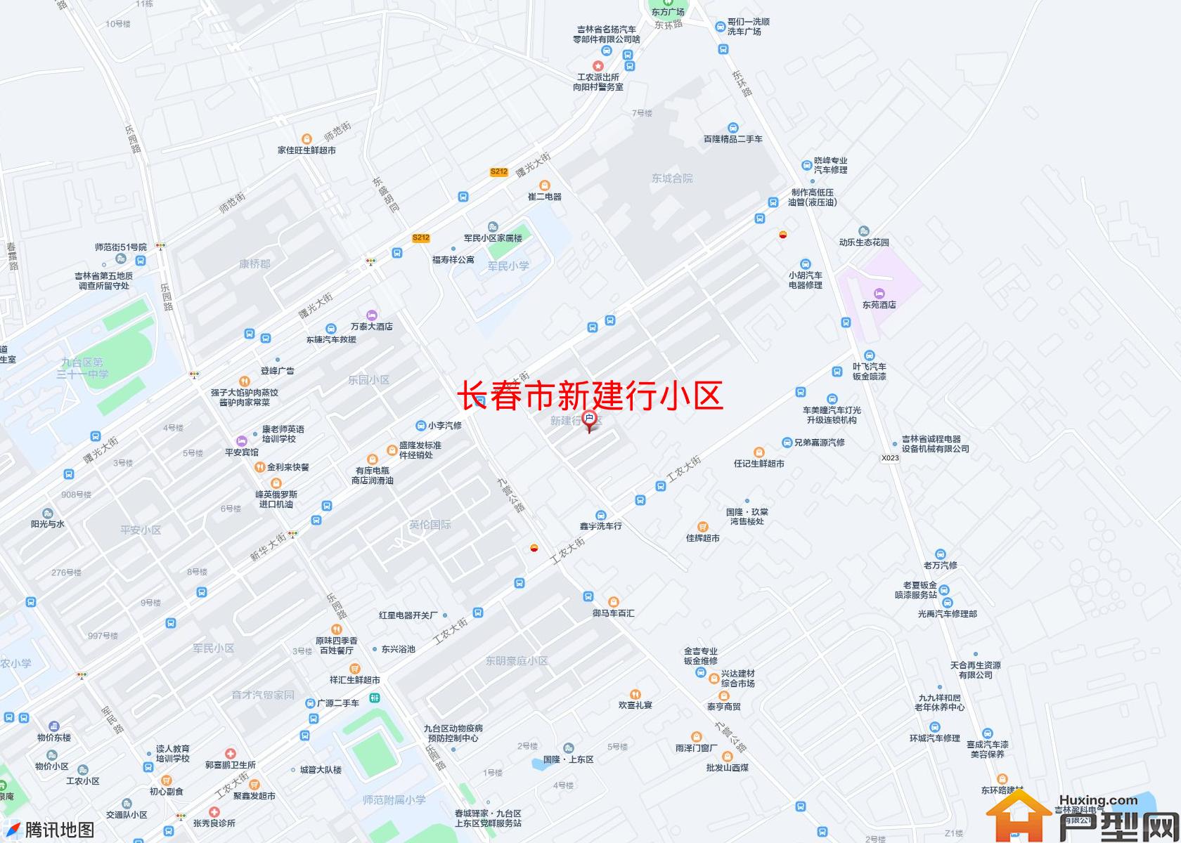 新建行小区小区 - 户型网