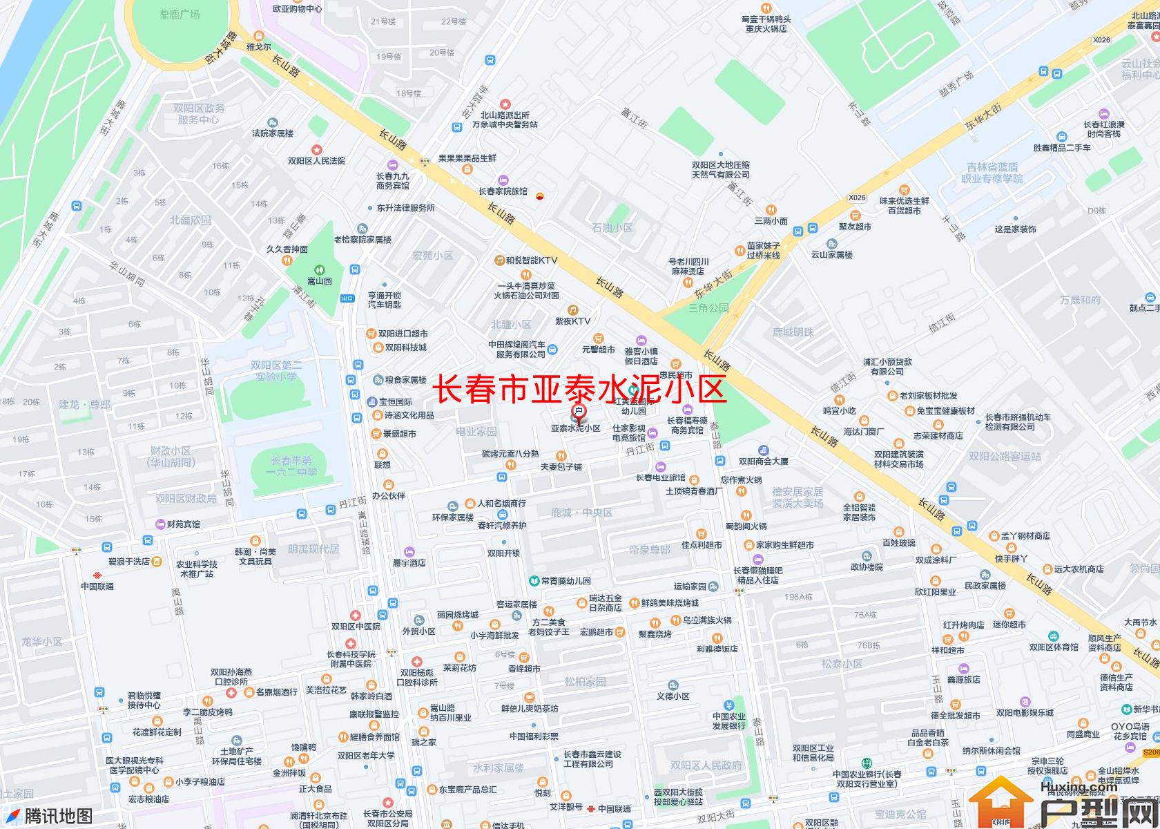 亚泰水泥小区小区 - 户型网