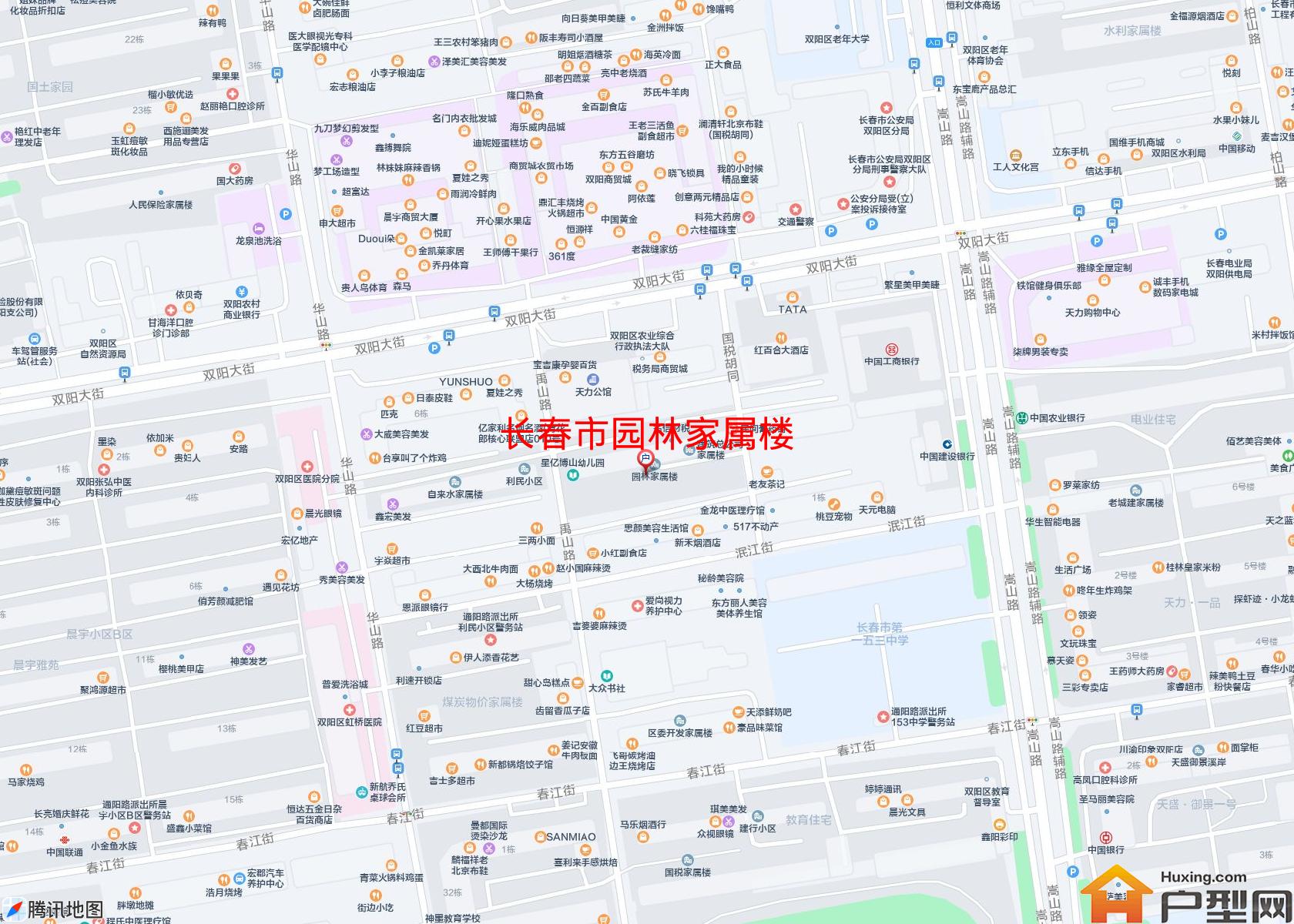 园林家属楼小区 - 户型网