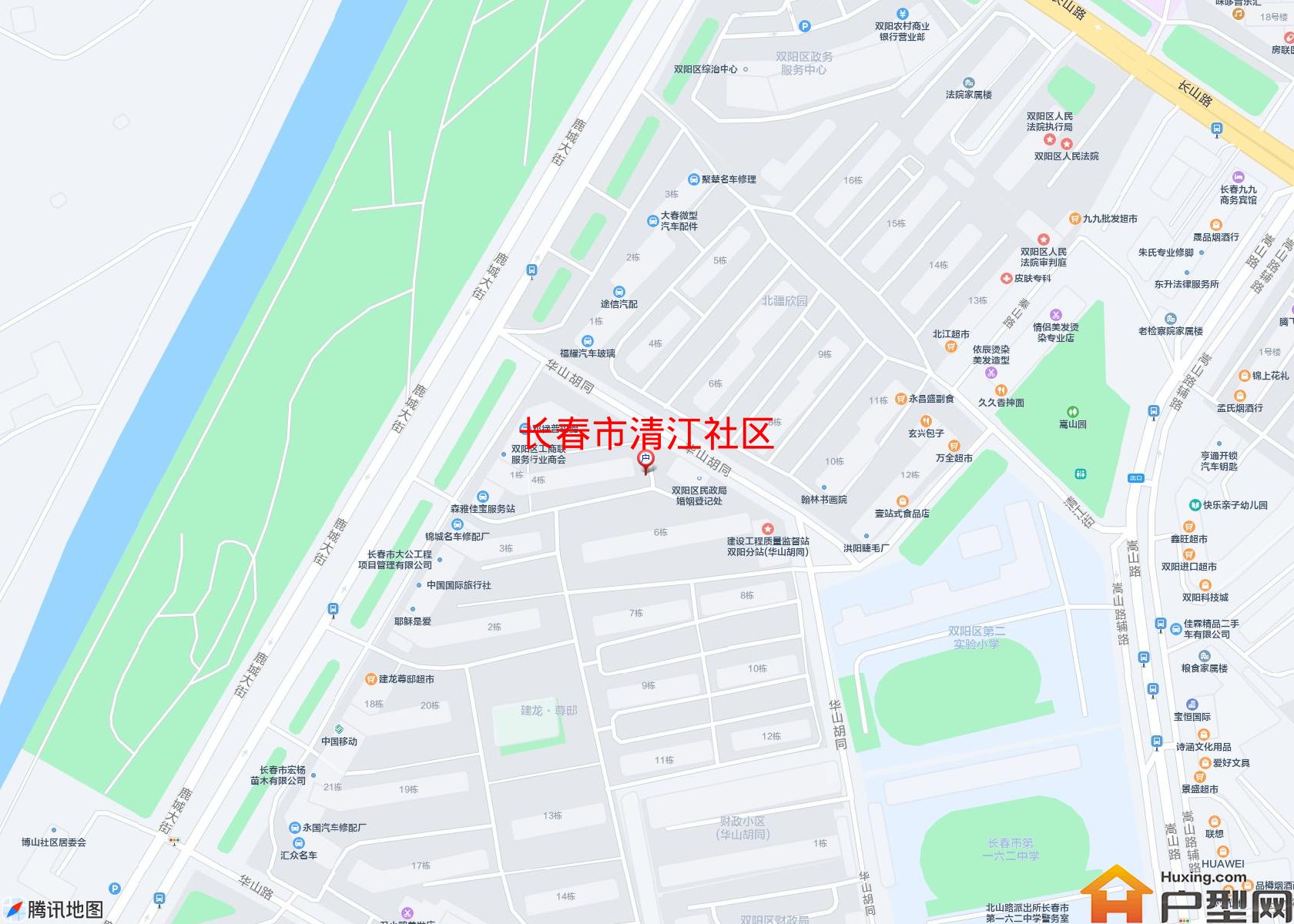 清江社区小区 - 户型网