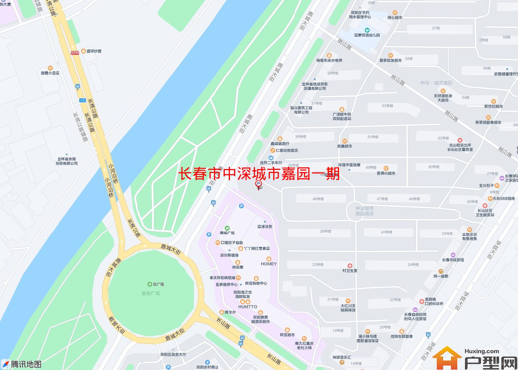 中深城市嘉园一期小区 - 户型网