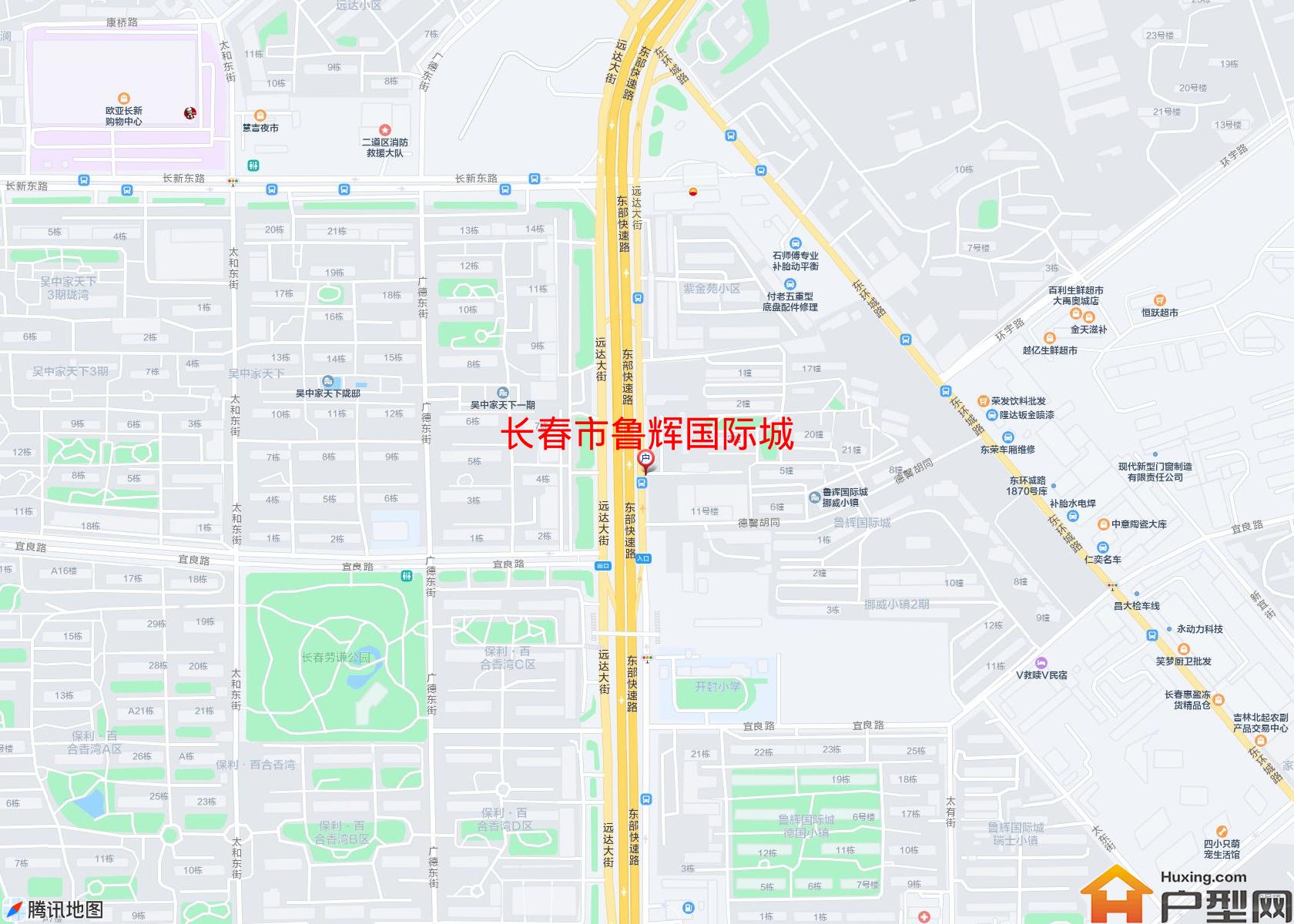 鲁辉国际城小区 - 户型网