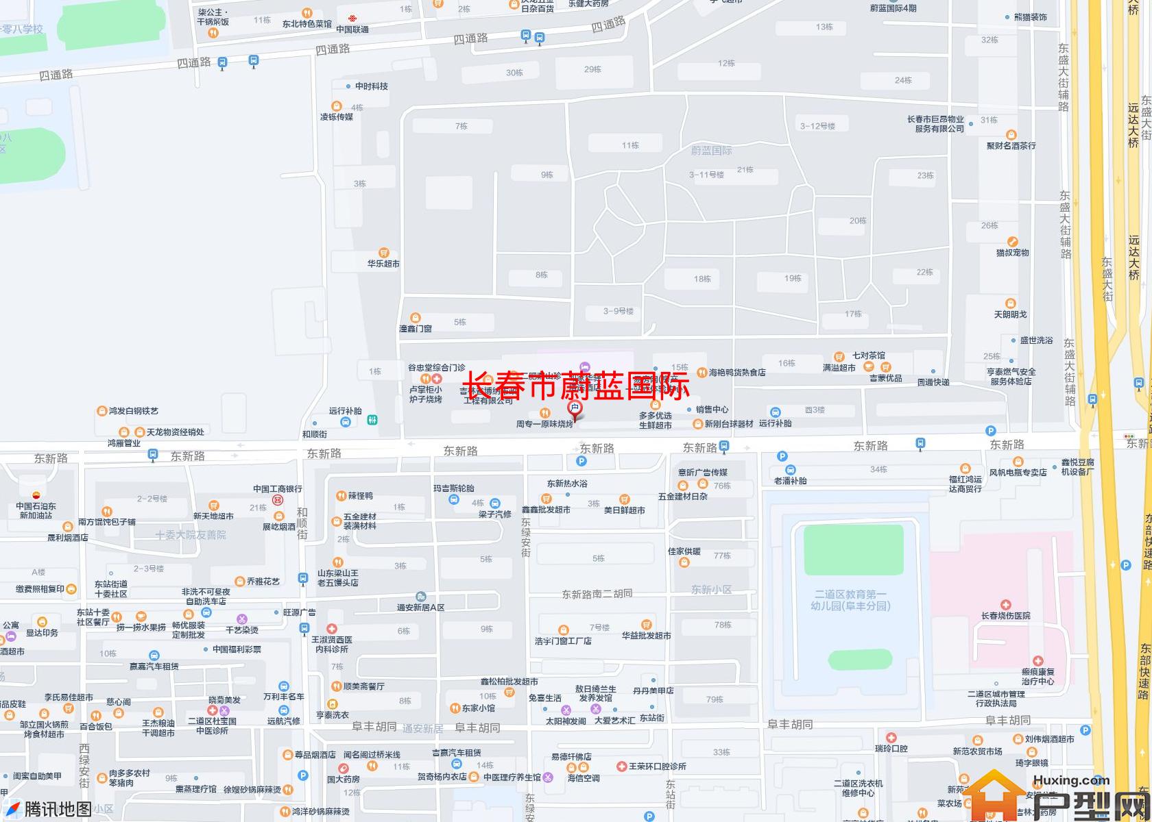 蔚蓝国际小区 - 户型网