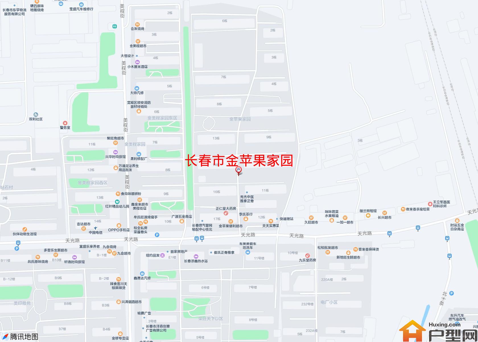 金苹果家园小区 - 户型网