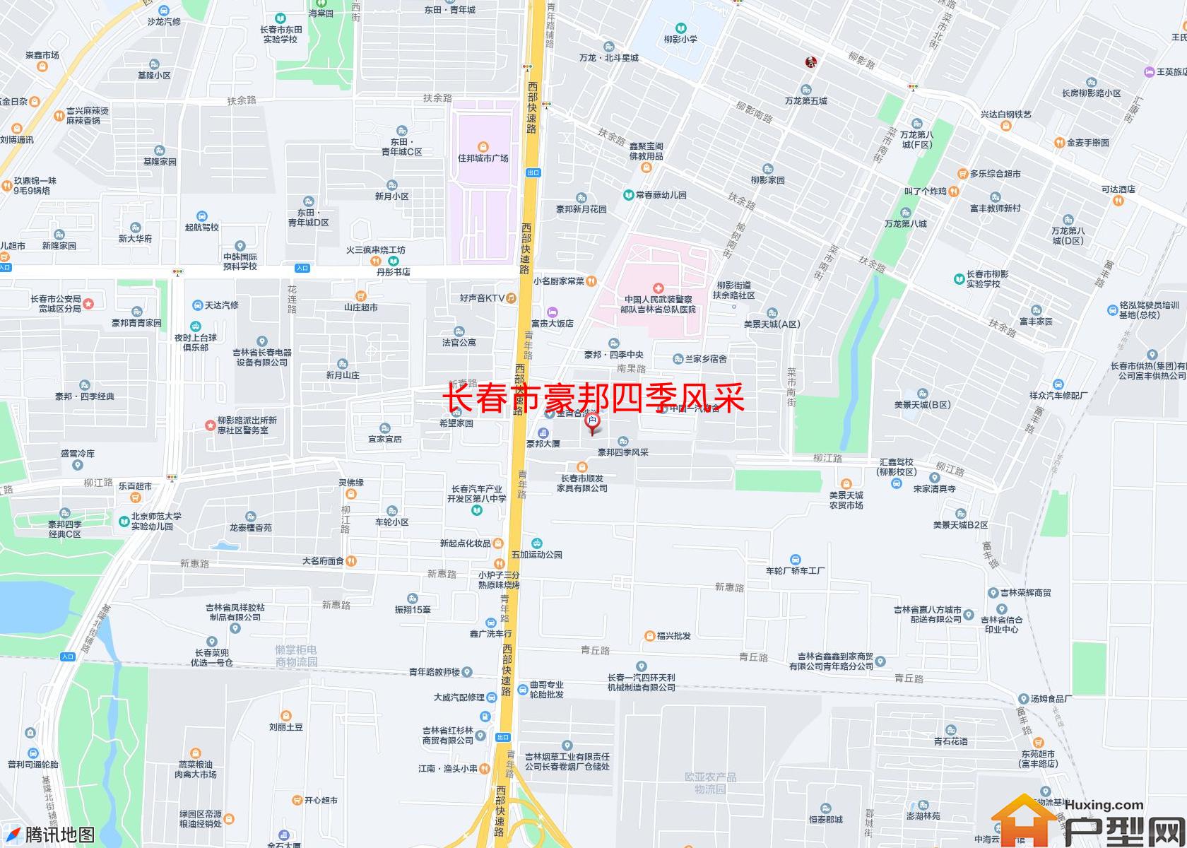豪邦四季风采小区 - 户型网 豪邦四季风采小区 - 户型网