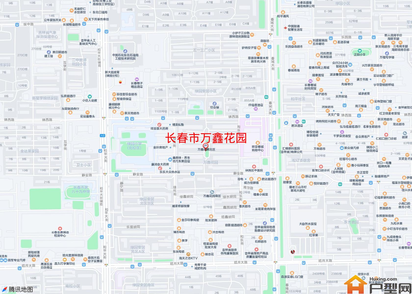 万鑫花园小区 - 户型网