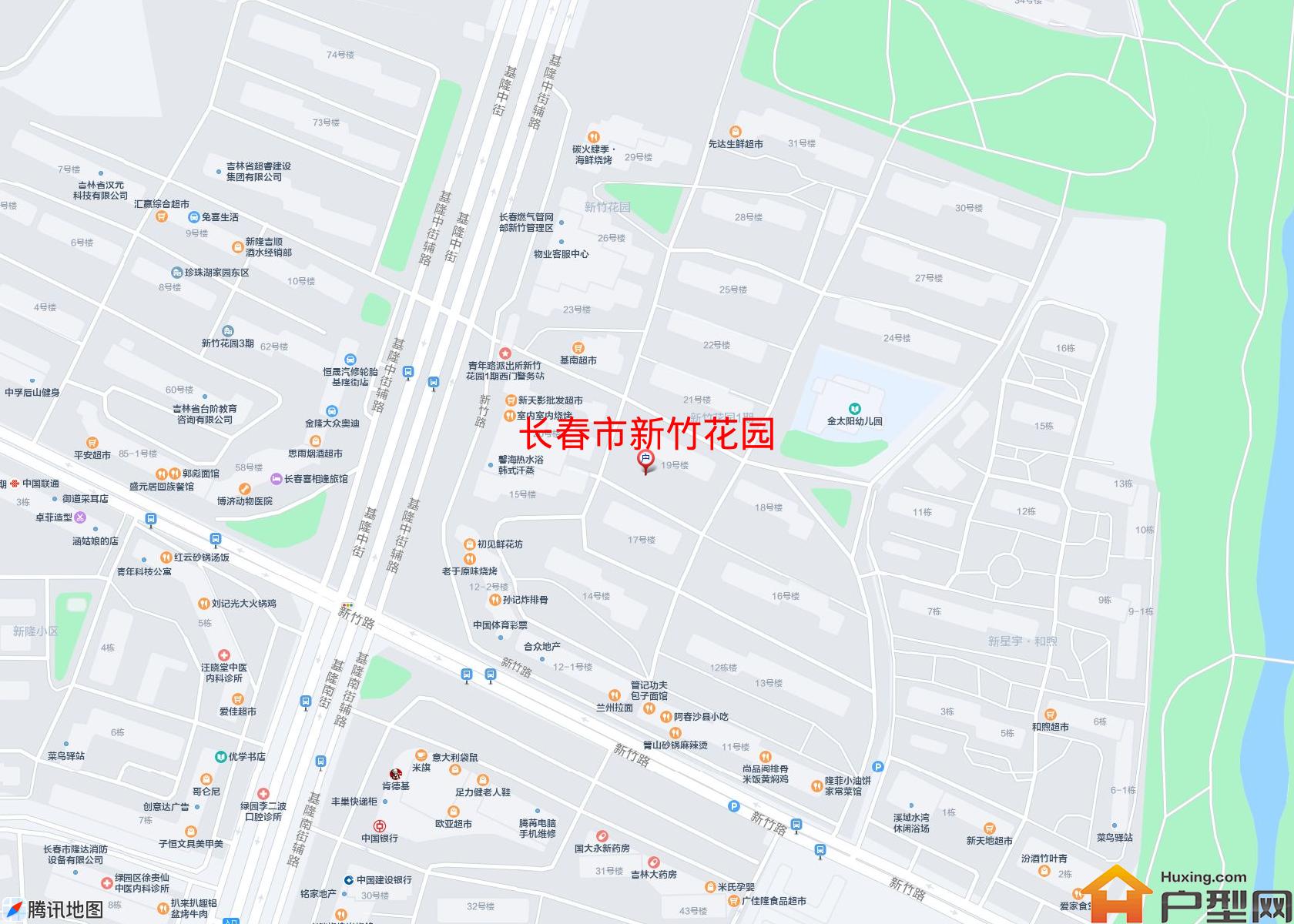 新竹花园小区 - 户型网