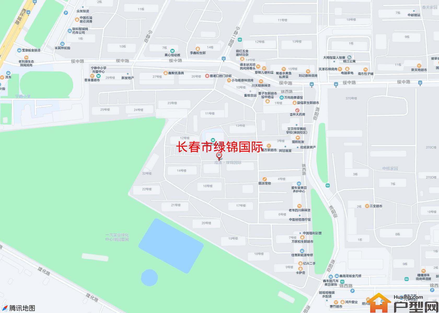 绿锦国际小区 - 户型网