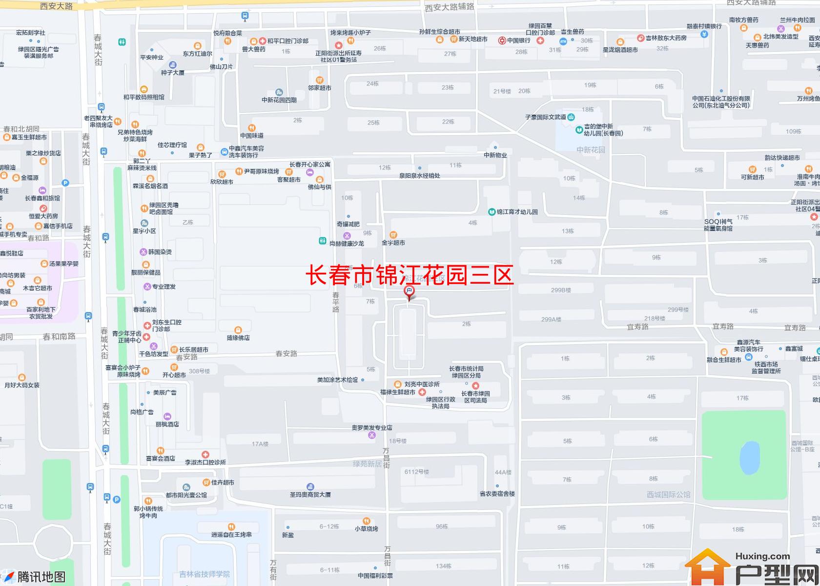 锦江花园三区小区 - 户型网 锦江花园三区小区 - 户型网