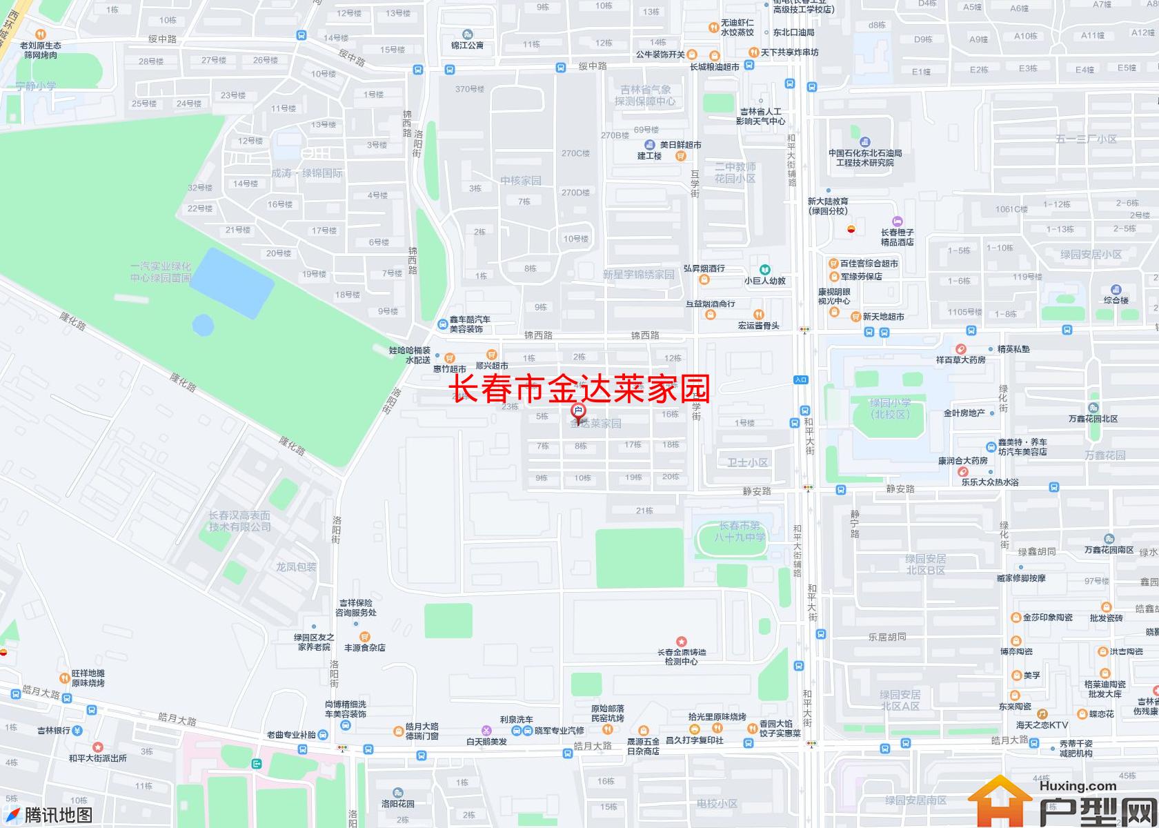 金达莱家园小区 - 户型网