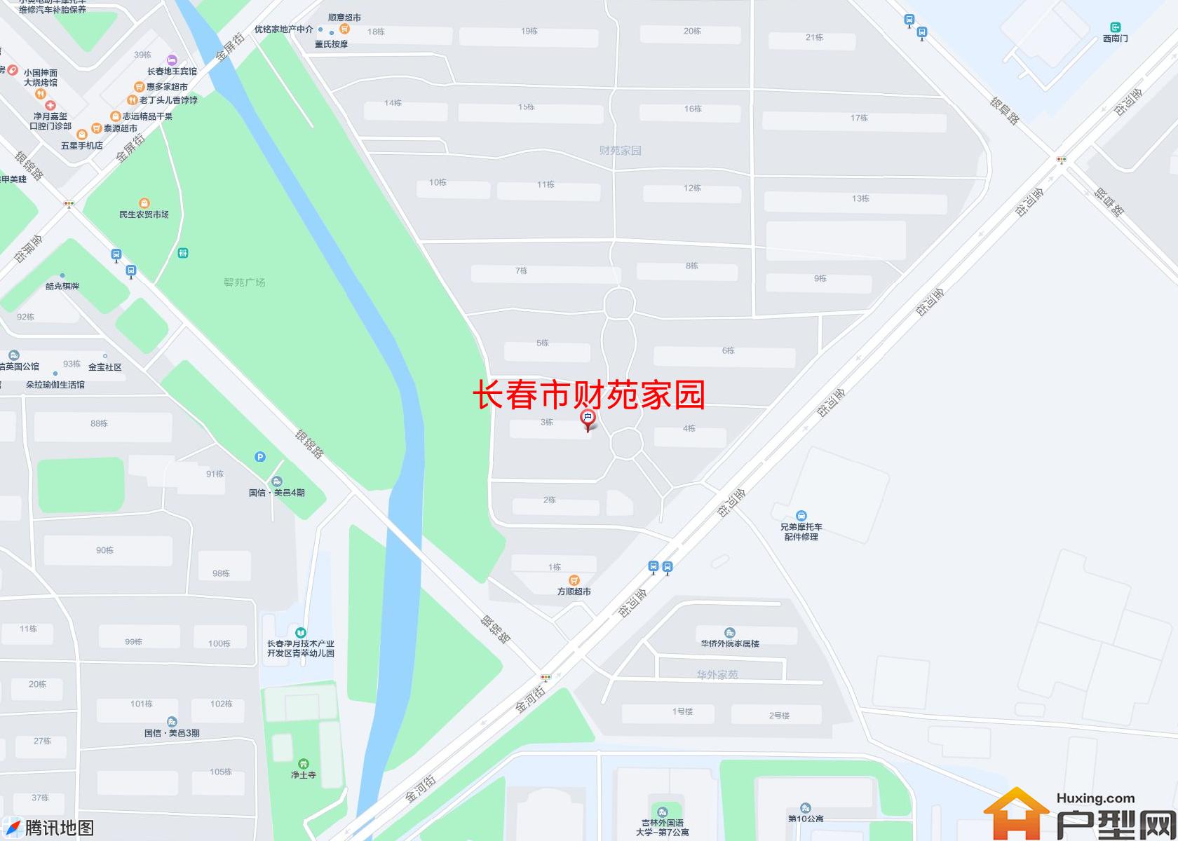 财苑家园小区 - 户型网