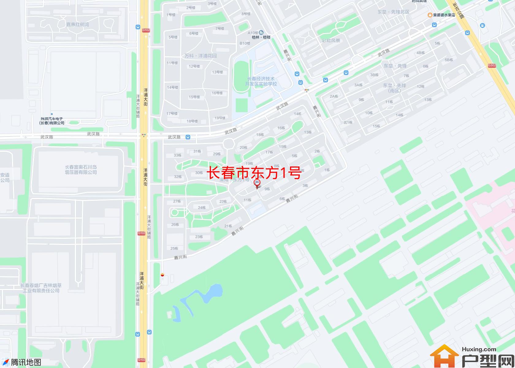 东方1号小区 - 户型网