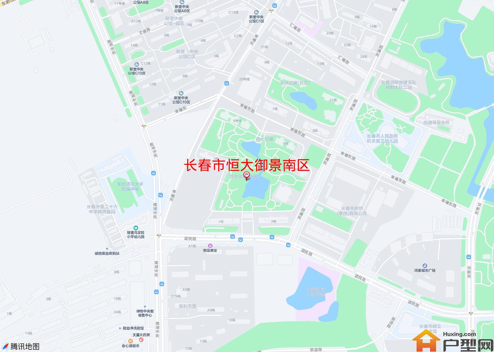 恒大御景南区小区 - 户型网