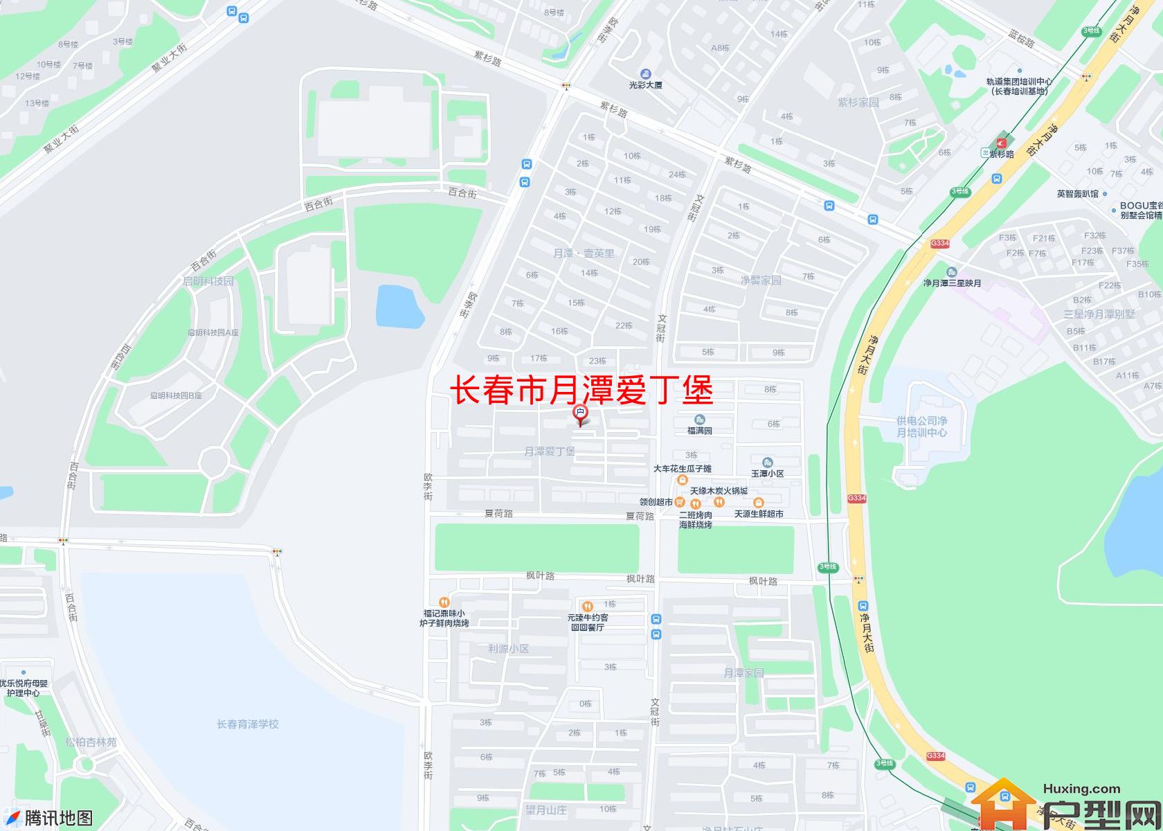 月潭爱丁堡小区 - 户型网