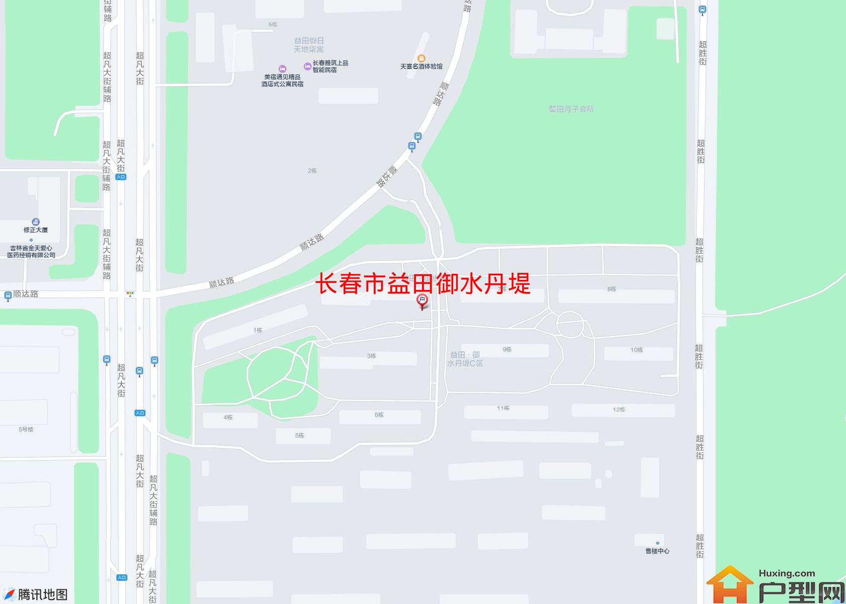 益田御水丹堤小区 - 户型网
