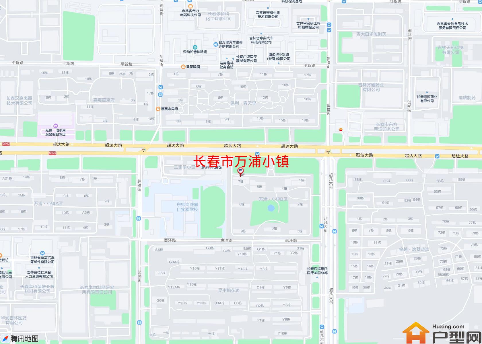 万浦小镇小区 - 户型网